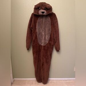 Brown Bear Onesie Costume
